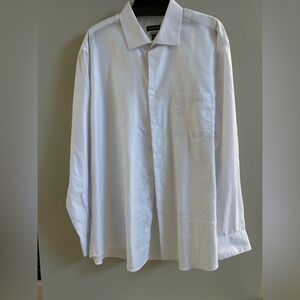 Men’s Van Heusen Regular Textured White Button Down